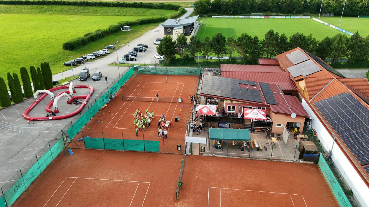 Tenniscamp 2025 mit Rekordteilnehmeranzahl!