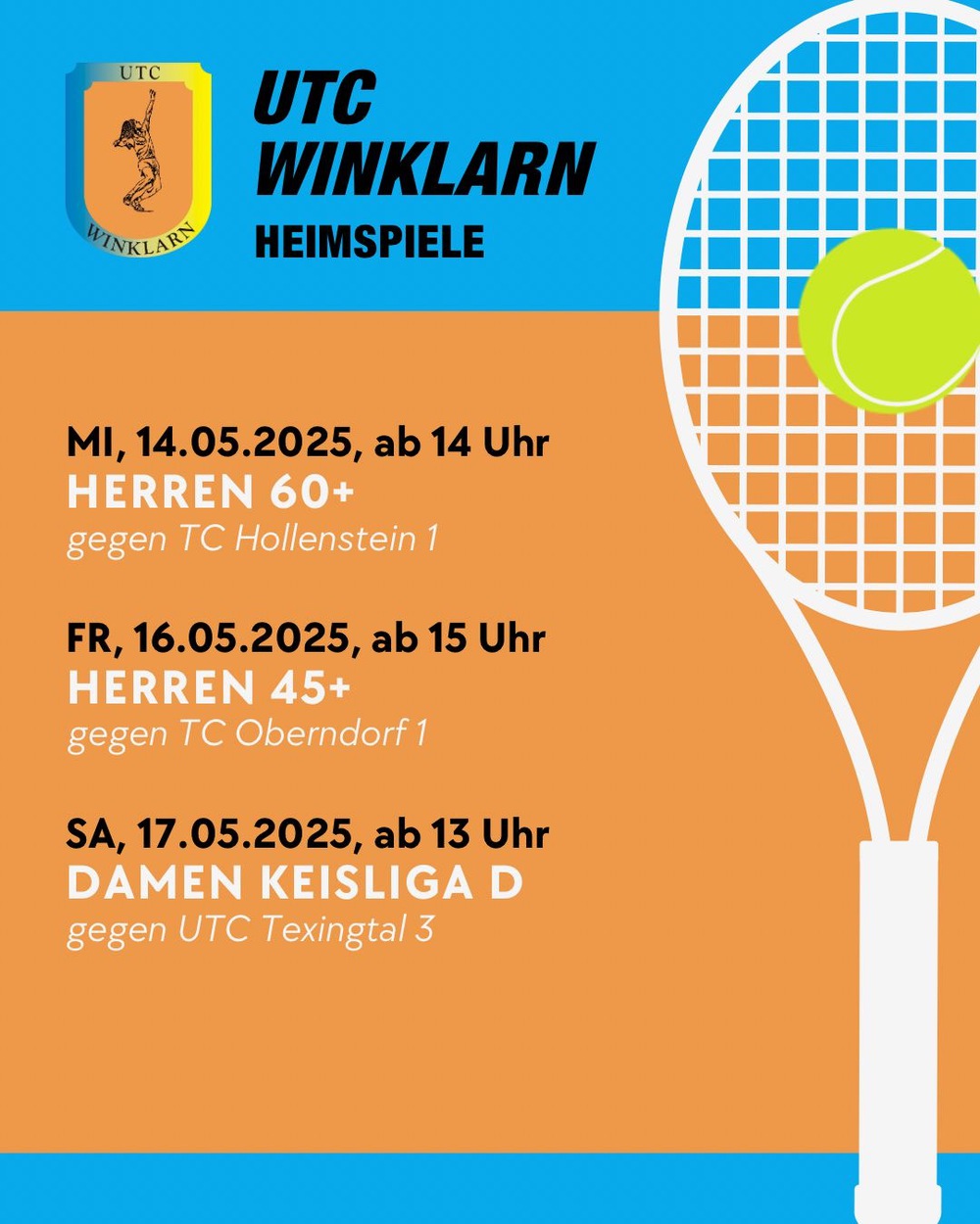 Heimspiele KW 20